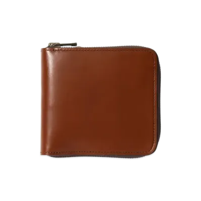 NEEDLES Single Wallet - Steer Lthr. "Brown"
