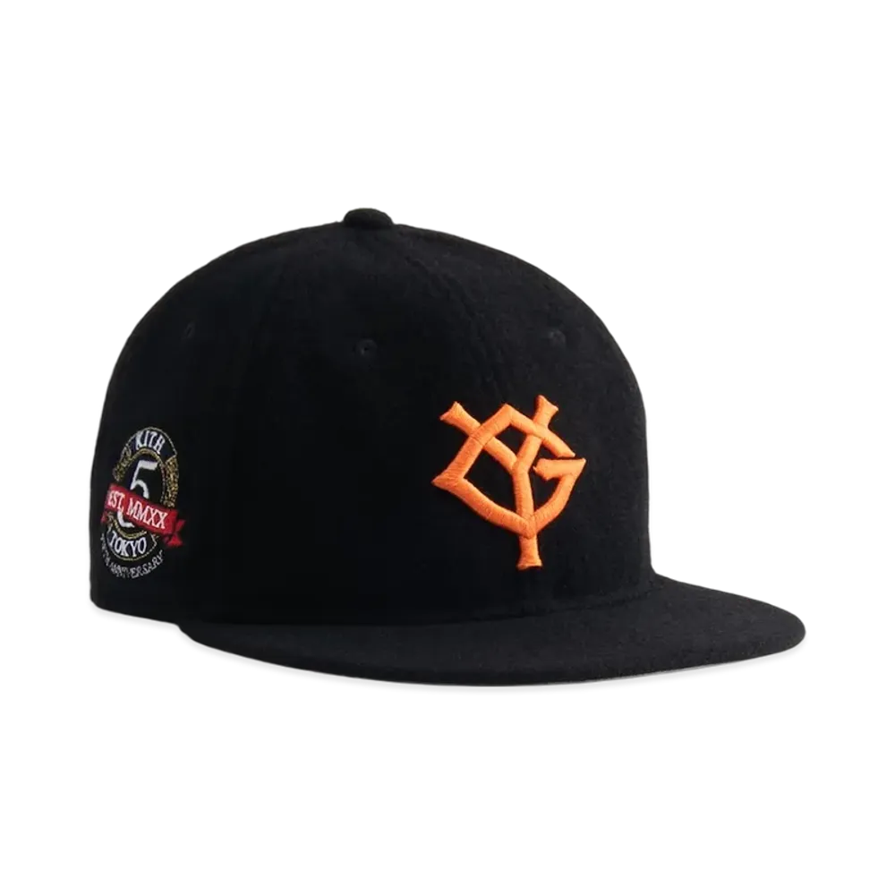 Kith x NEW ERA x Yomiuri Giants YG Logo 9FIFTY "Black/Orange"
