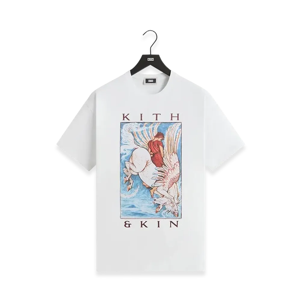 Kith x &Kin Pegasus Tee "White"