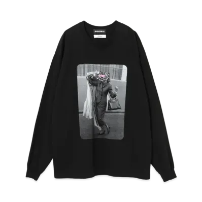 GOD SELECTION XXX x COEL Photo Long Sleeve T-Shirt GX-S23-CLLT-01 "Black"