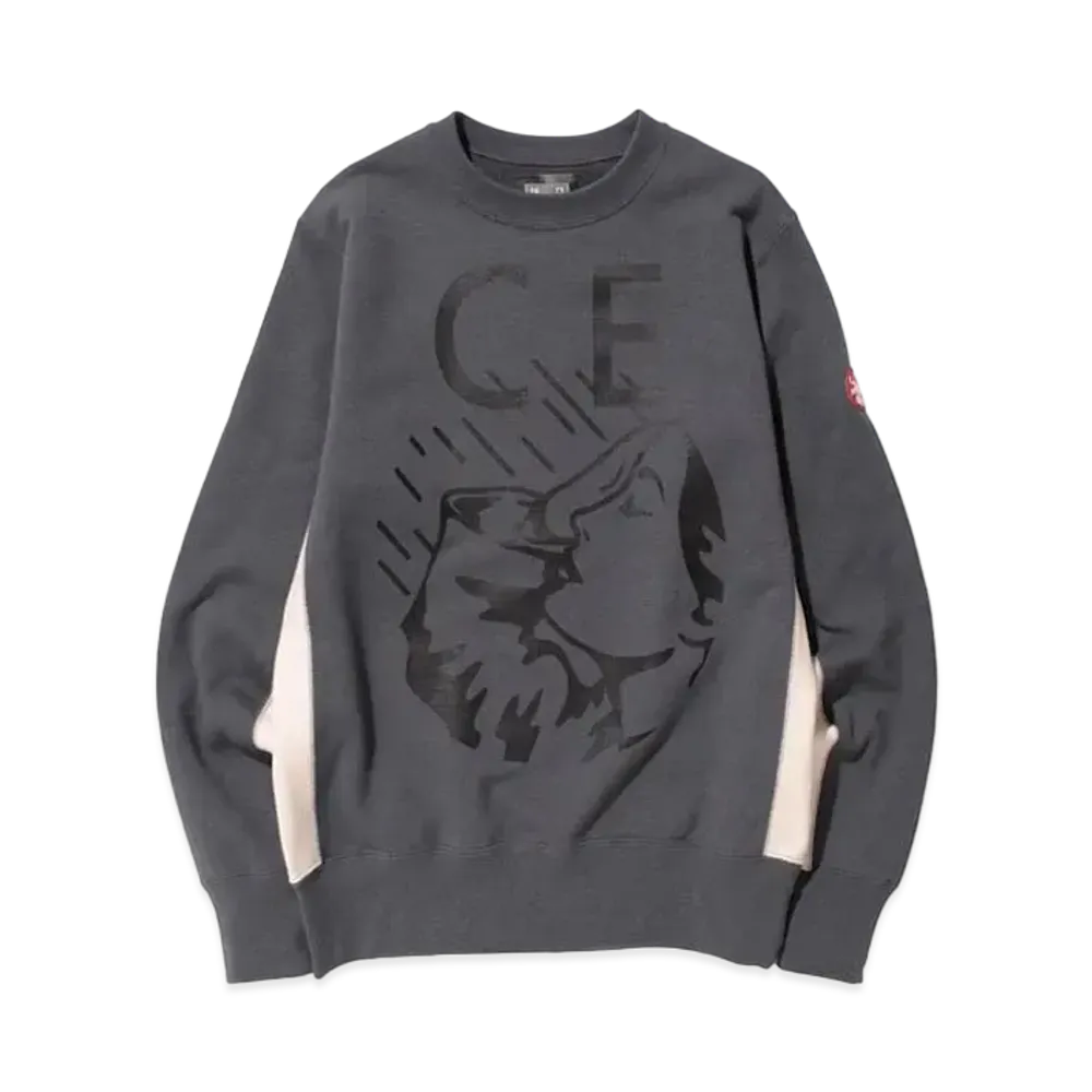 Cav Empt (C.E) PRE COG CREW NECK "Grey"