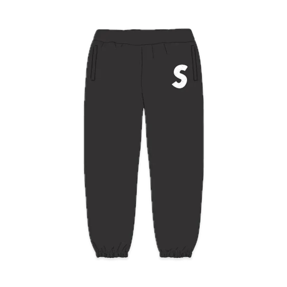 Supreme S Logo Sweatpant "Black" (20SS)