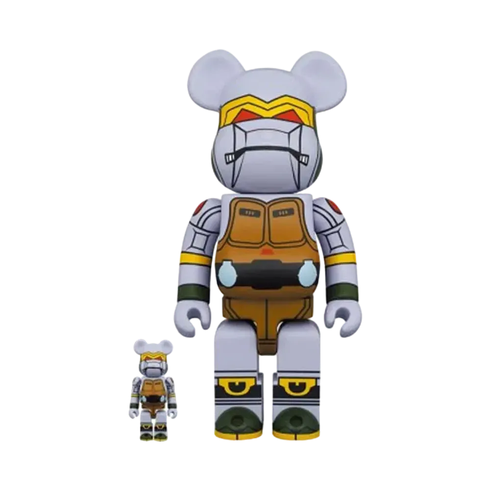 Bearbrick Metalhead 100% & 400%