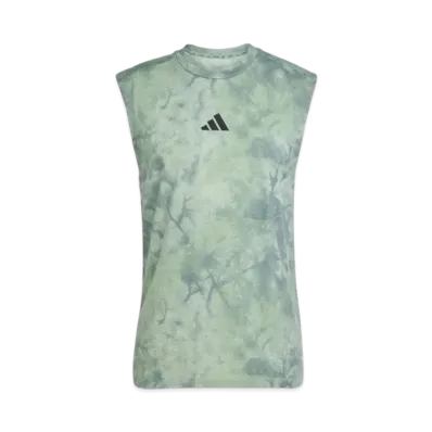 adidas Power Graphic Tank Top "Wonder Silver/Black"