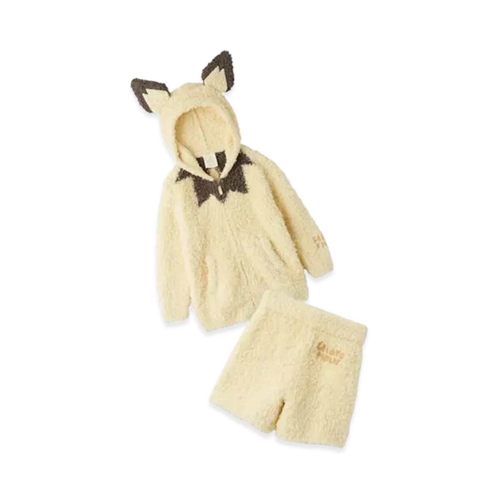 GELATO PIQUE x Pokemon Kids Gelato Pichu Hoodie & Short Pants Set "Yellow"