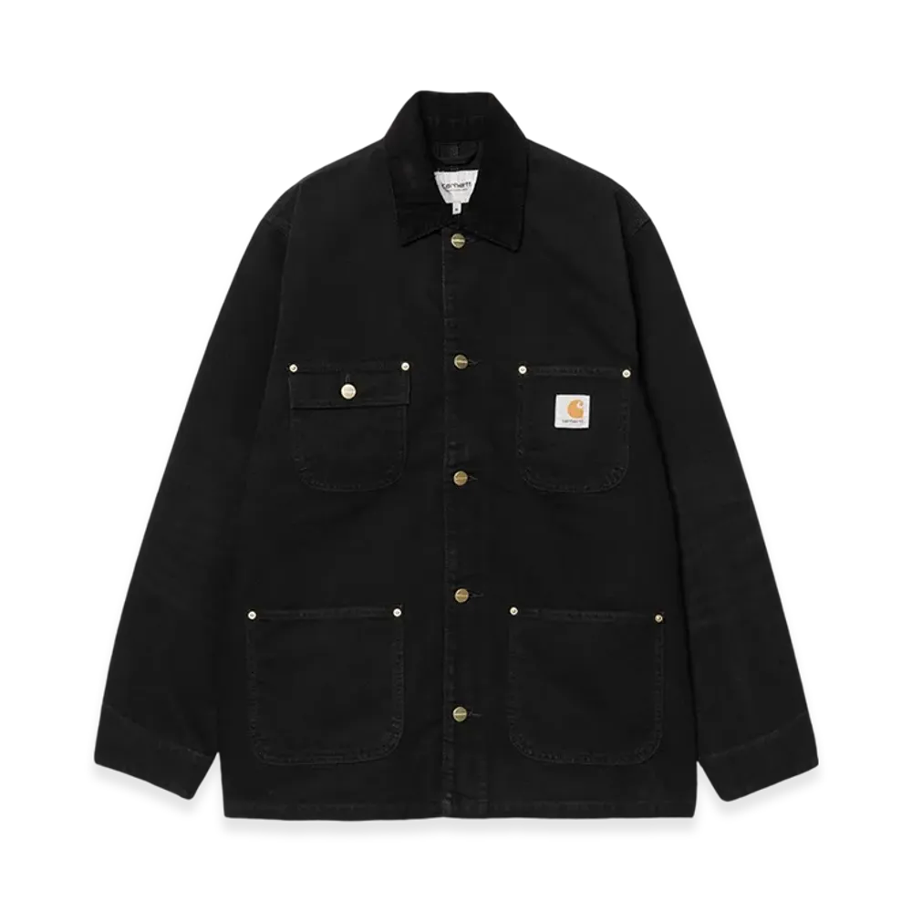 Carhartt WIP OG Chore Dearborn Canvas Coat "Black"