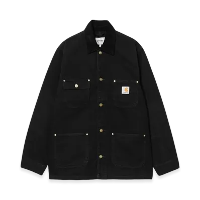 Carhartt WIP OG Chore Dearborn Canvas Coat "Black"