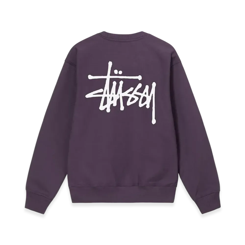 Stussy Basic Stussy Crew 2023 "Grape"