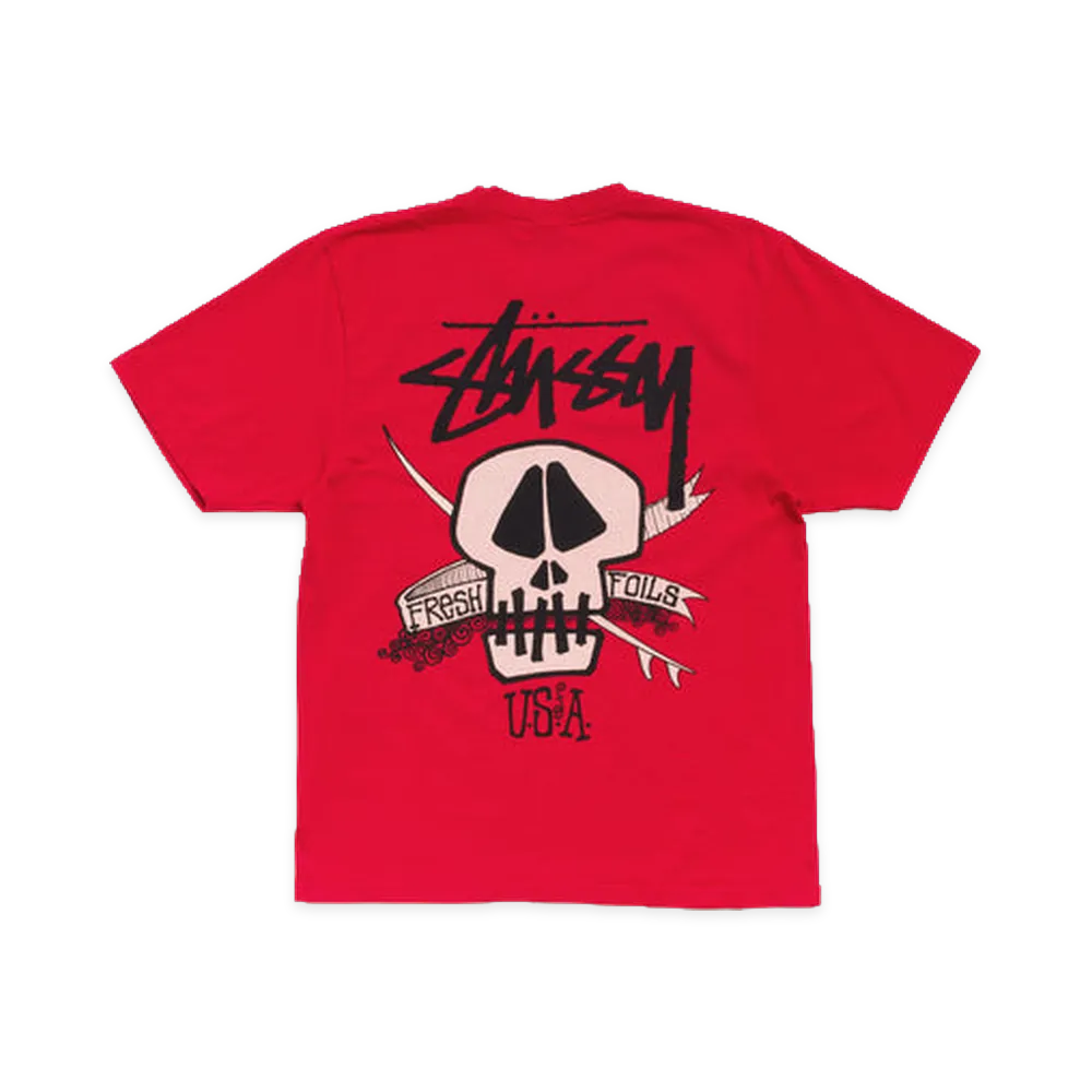 Stussy Fresh Foils Tee "Red"