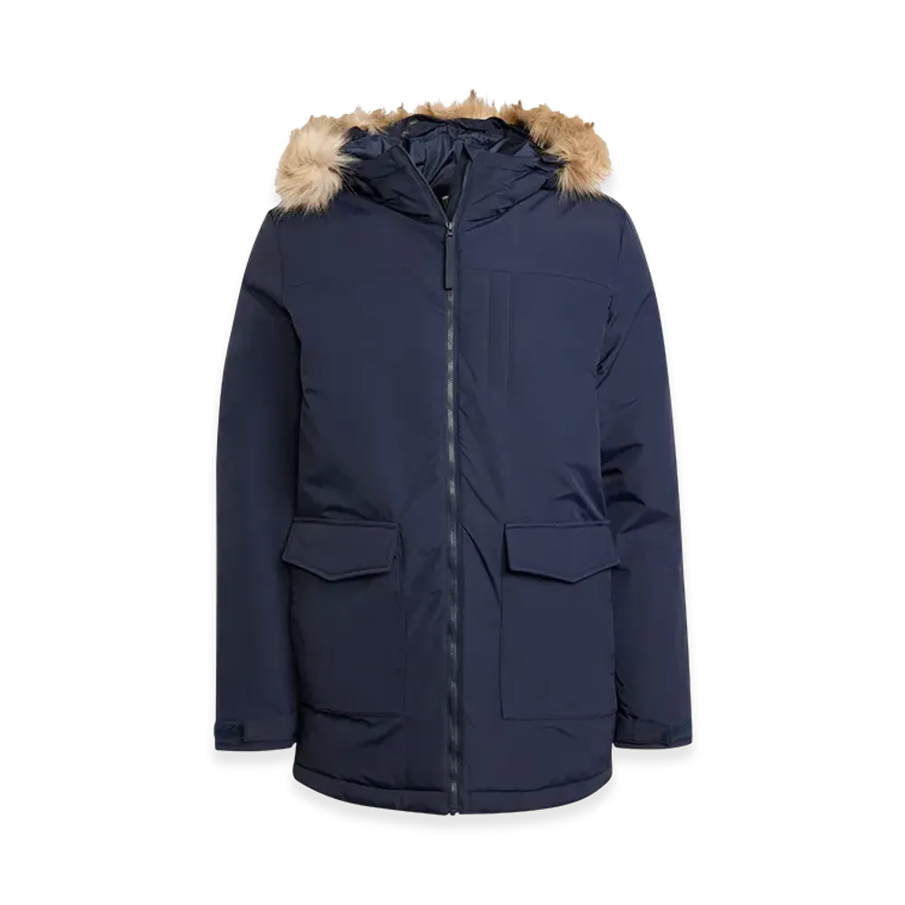 adidas Paveric Fur Parka "Legend Ink"