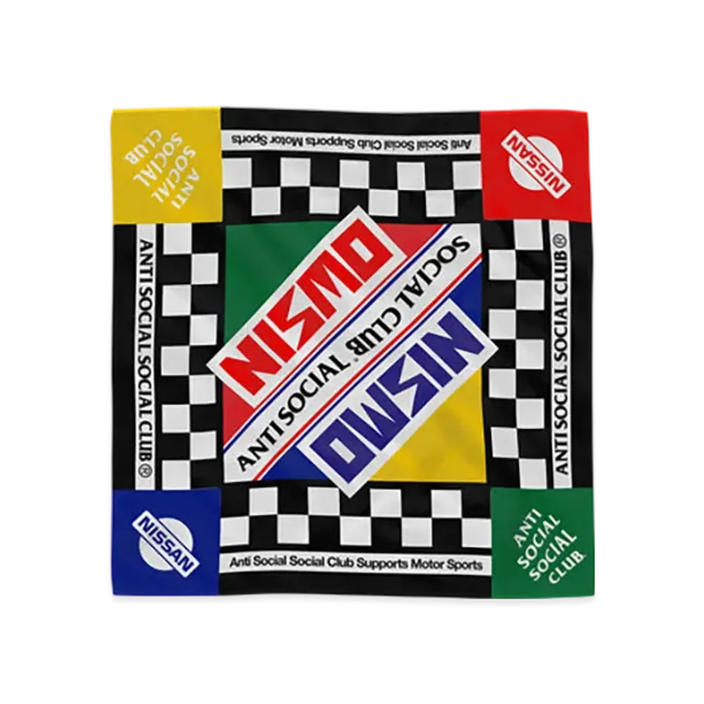 ANTI SOCIAL SOCIAL CLUB x Nissan Motorsport Bandana "Blue"
