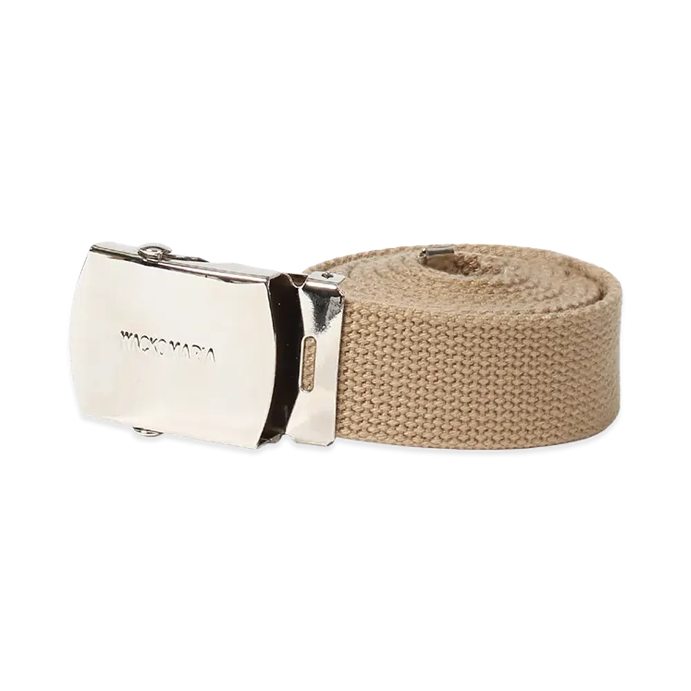 WACKO MARIA GI Belt "Khaki"