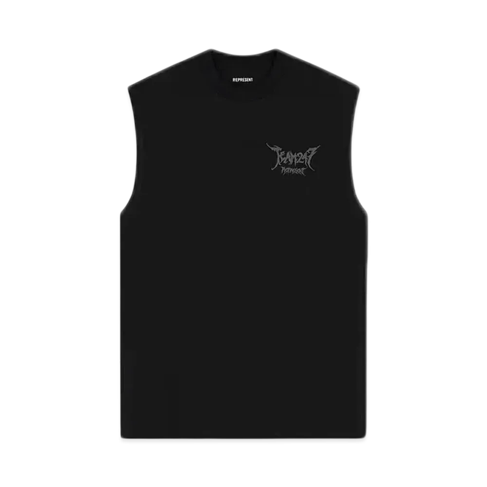 REPRESENT Team 247 x End Oversized Tank "Jet Black"