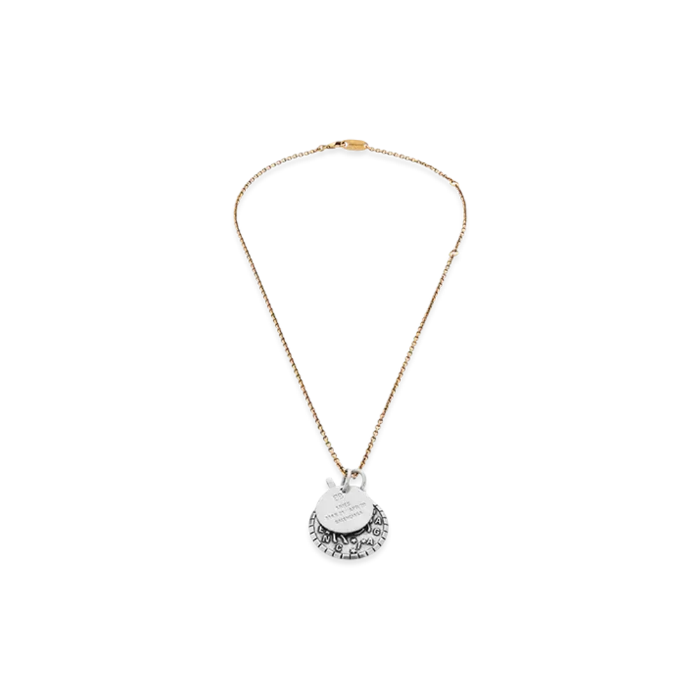 BALENCIAGA Horoscope Aries Necklace "Gold/Silver"