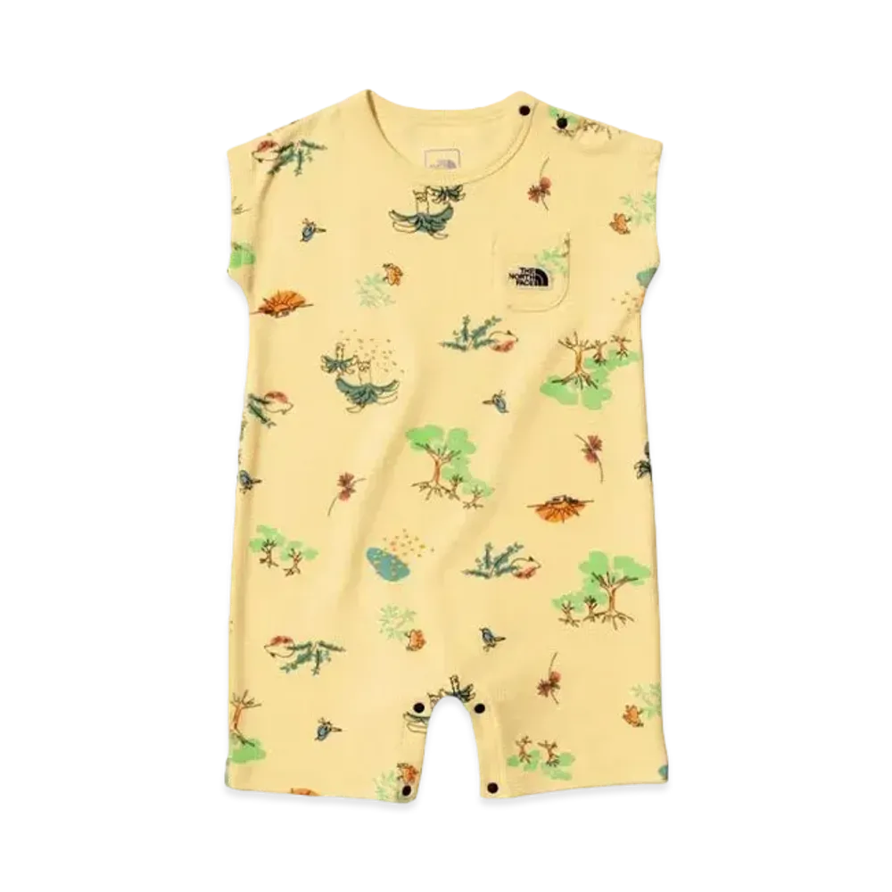 The North Face Baby Latch Pile Rompers "Southern Life"