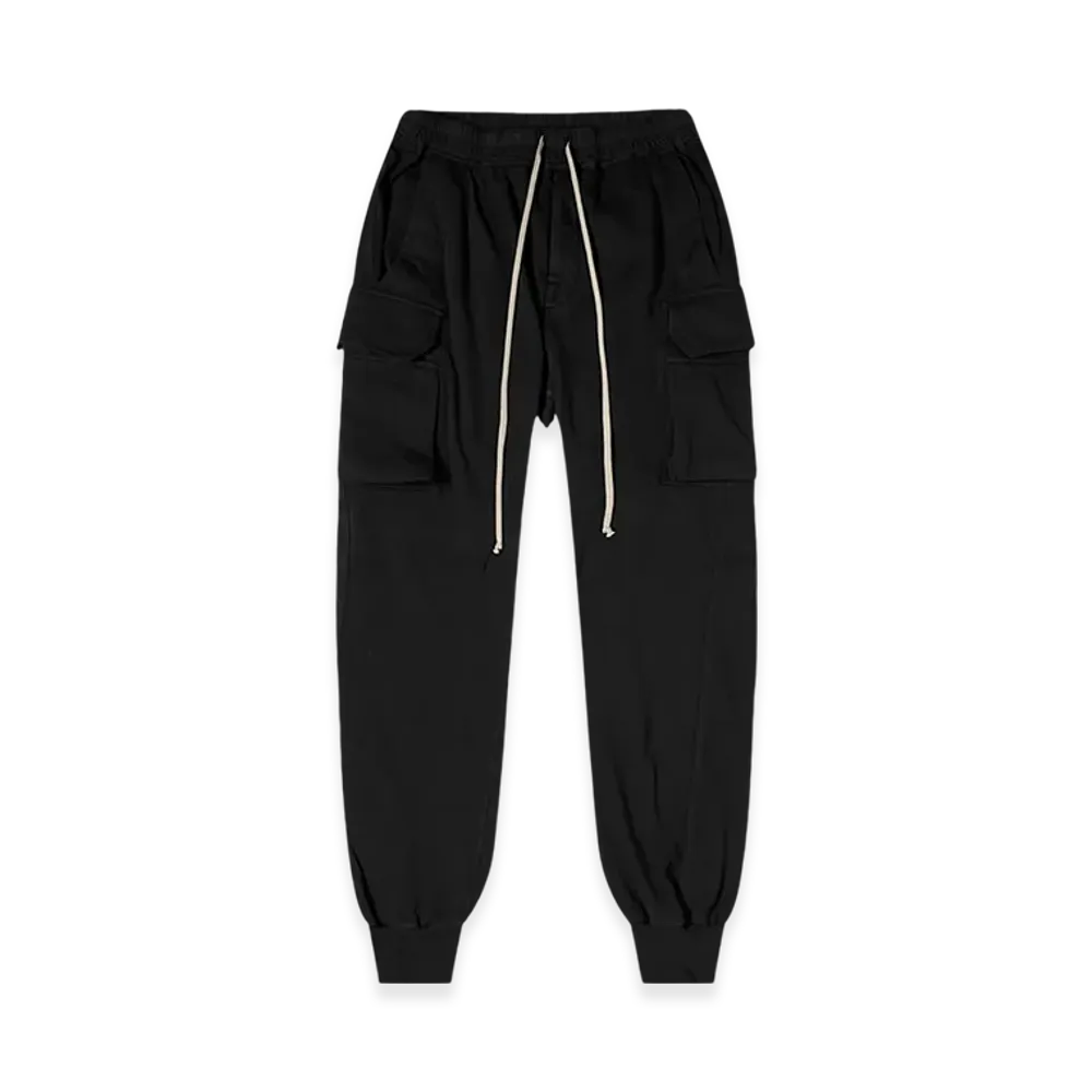 Rick Owens DRKSHDW Cargo Track Pants "Black"