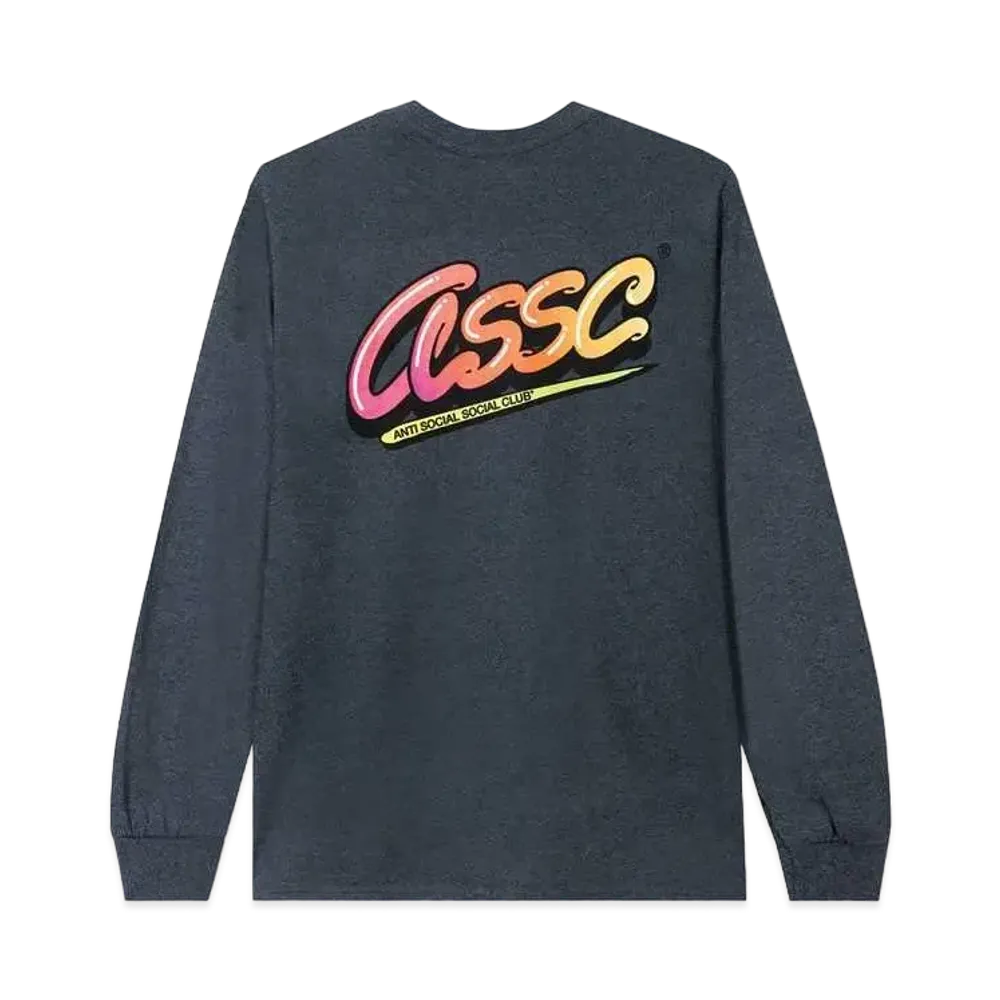 ANTI SOCIAL SOCIAL CLUB FA22 But Wait Dark Heather Long Sleeve Tee "Dark Heather"