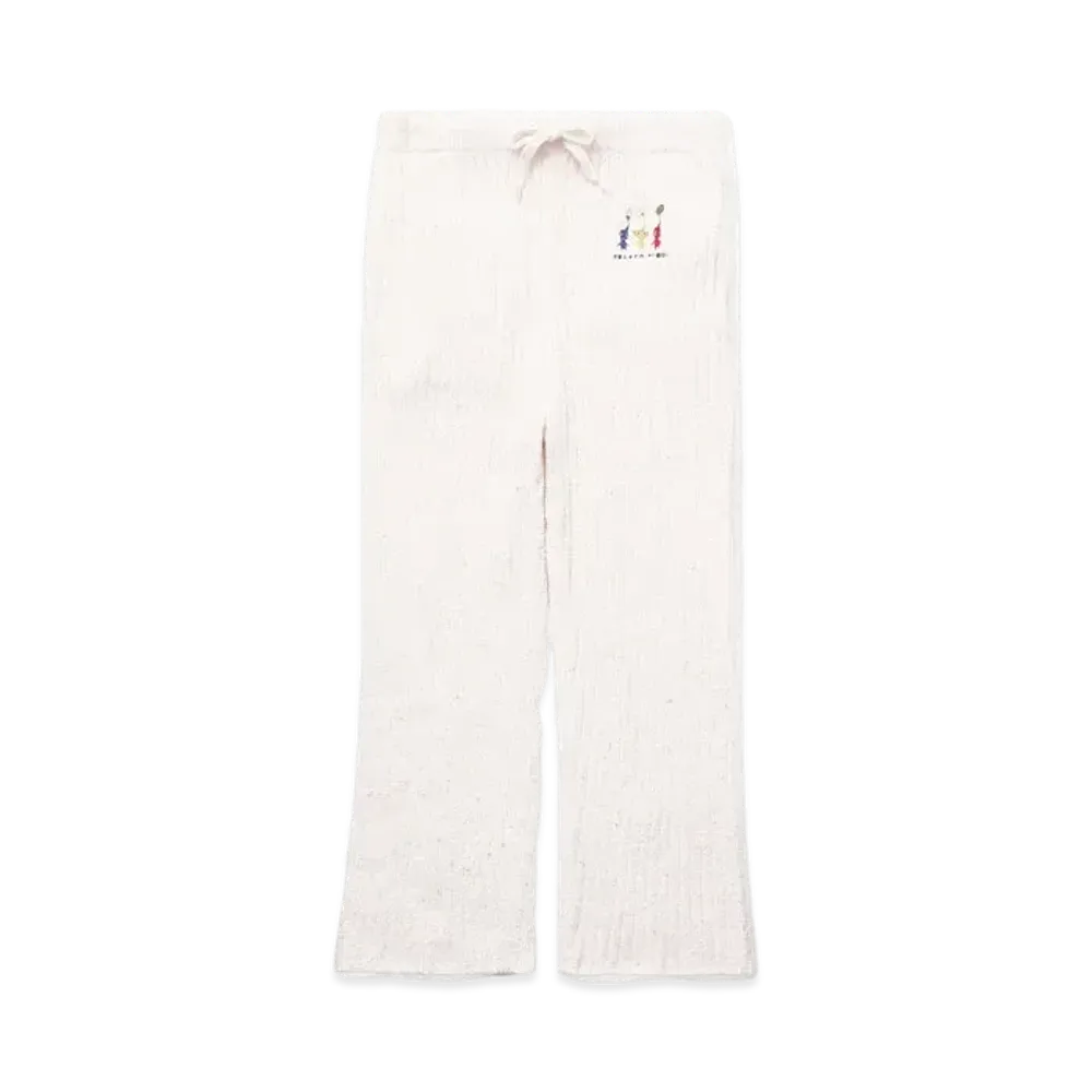 GELATO PIQUE x PIKMIN Smooth Rib Long Pants "Off White"