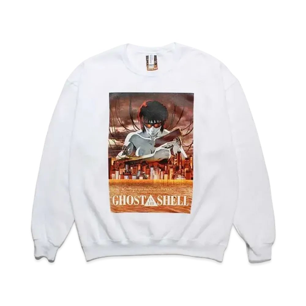 WACKO MARIA Ghost In The Shell / Sweat Shirt "White"