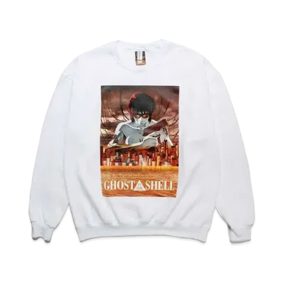 WACKO MARIA Ghost In The Shell / Sweat Shirt "White"