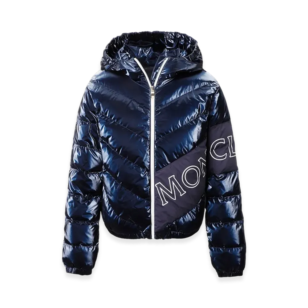 MONCLER Womens Vonnes Down Jacket "Navyblue"