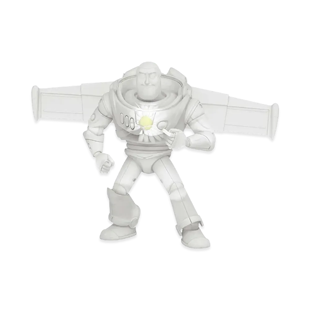 PEACEMINUSONE x Toy Story THE FIRST FAN Crystal Figure Buzz "White" / G-DRAGON
