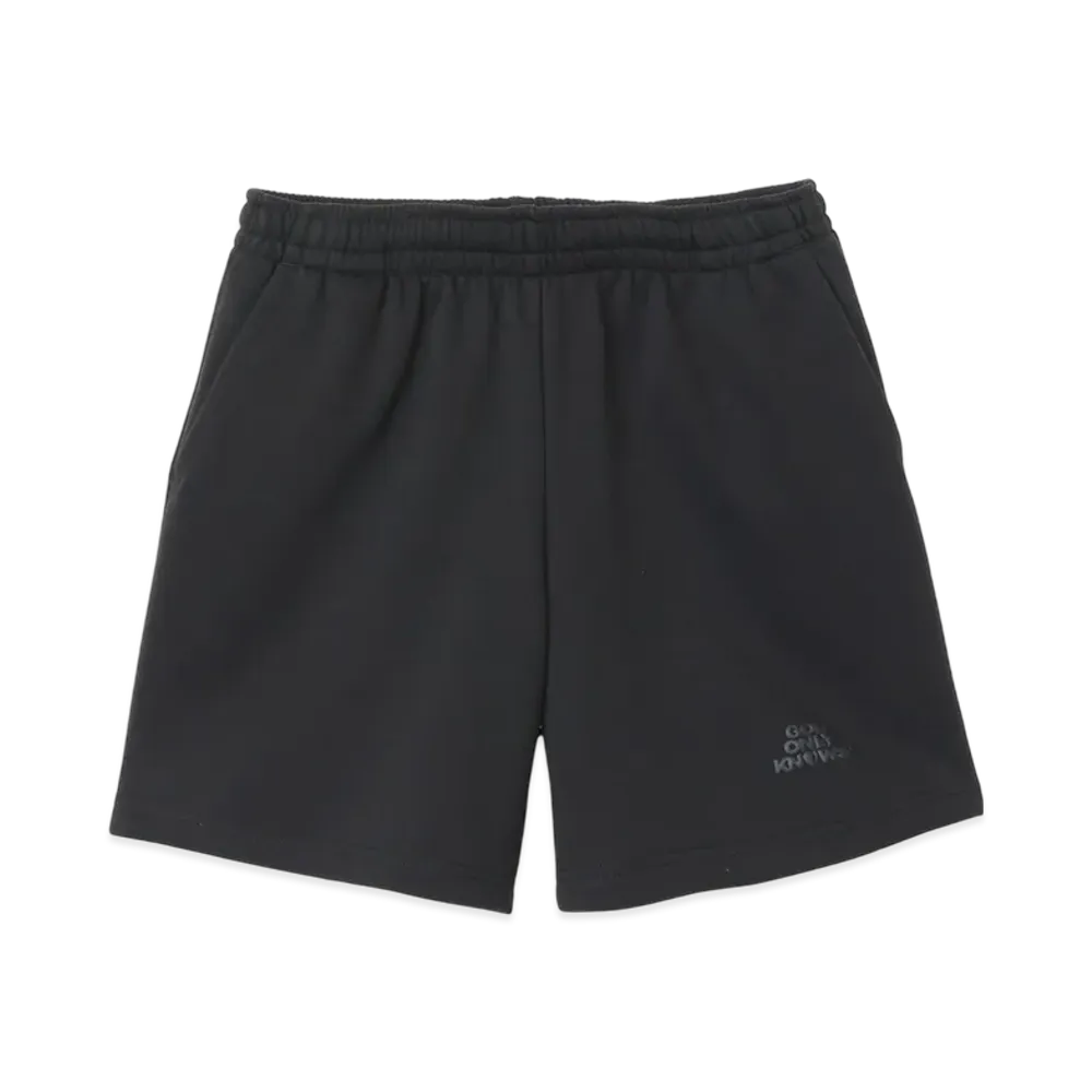GOD ONLY KNOWS Sweat Shorts "Black"