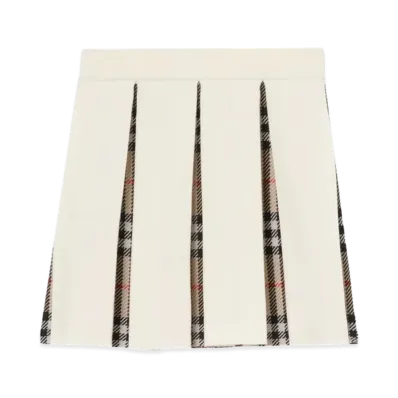 Burberry Kids Skirts "White"
