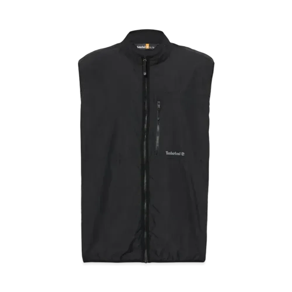 Timberland Men's Polartec Fleece Ultra Light Packable Vest "Black"