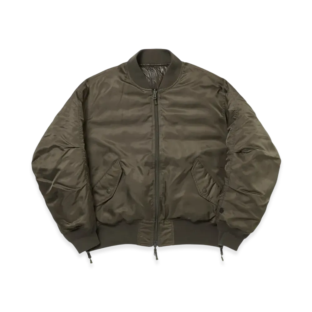 DAIWA PIER39 W'S Tech Reversible Ma-1 Inner Down Jacket "Brownkhaki"