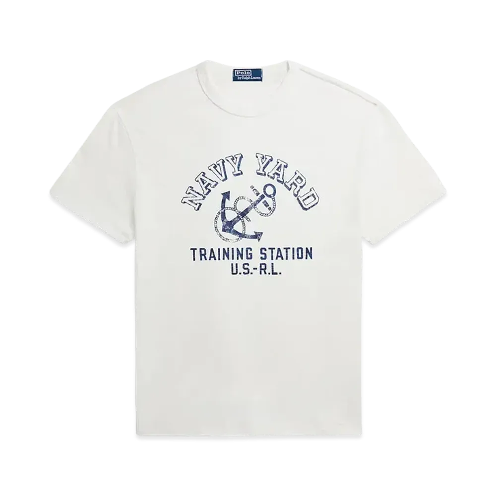 Polo Ralph Lauren Classic Fit Jersey Graphic Tee #1 "White"