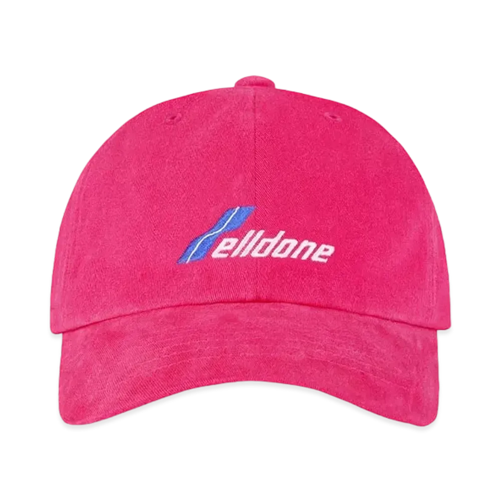 WE11DONE WD Logo Cap "Pink"