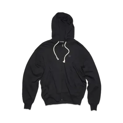 Acne Studios Hooded Zip Sweater "Black"