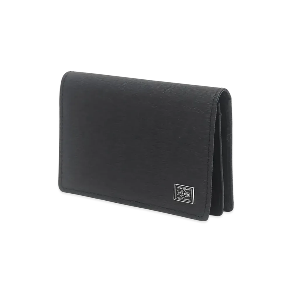 PORTER Current Card Case "Black"
