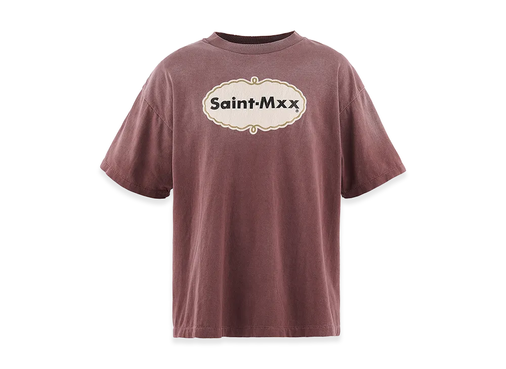 Saint Mxxxxxx SS T-Shirt Saint Mxx "Burgundy"