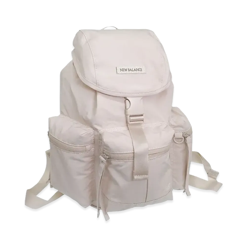 New Balance Glossy Mini Backpack "Beige"