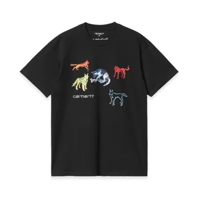 Carhartt WIP Ollie Mac Huskies T-Shirt "Black"