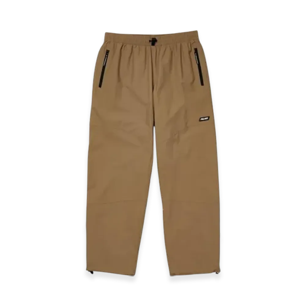 PALACE Typo-Wave Shell Joggers "Tan"