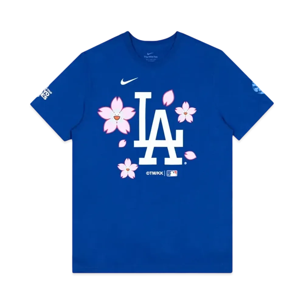 Takashi Murakami x MLB World Tour Tokyo Series 2025 Dodgers SS Tee "Blue"