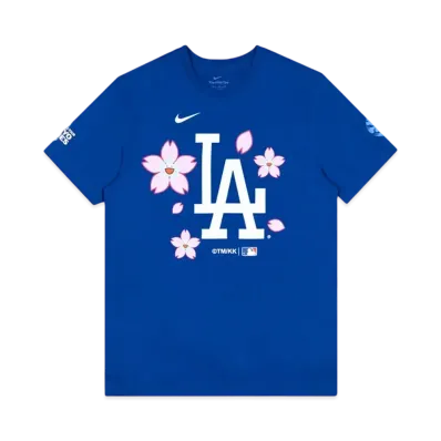 Takashi Murakami x MLB World Tour Tokyo Series 2025 Dodgers SS Tee "Blue"