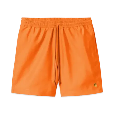 Carhartt WIP Chase Swim Trunks "Pumpkin/Gold"