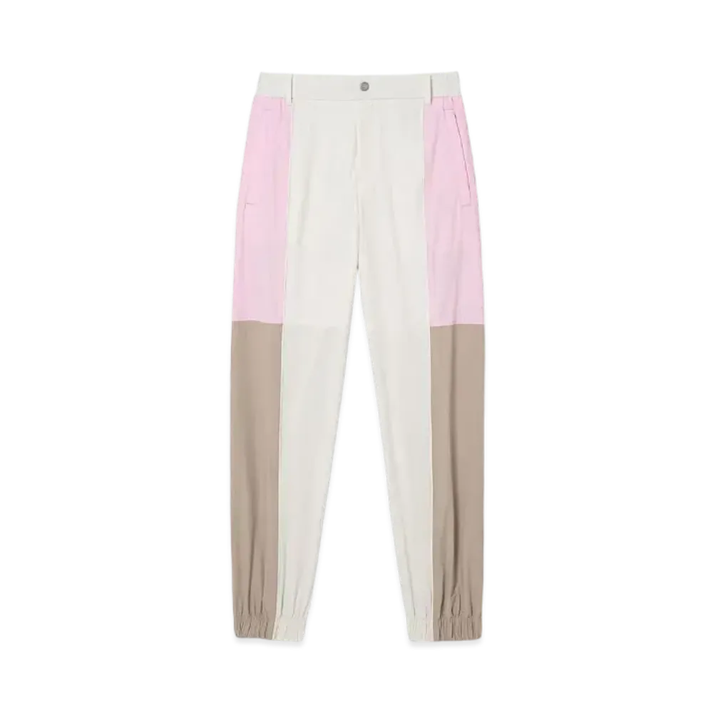 Maison Kitsune Golf Spring Jogger Pants "Color Block"
