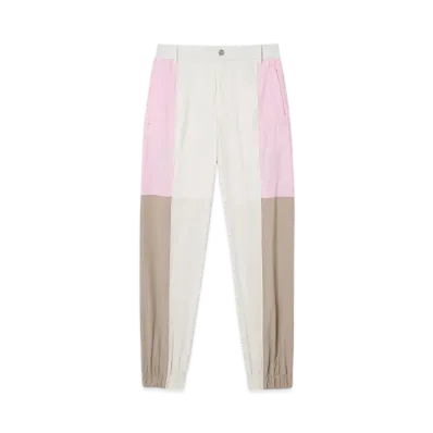Maison Kitsune Golf Spring Jogger Pants "Color Block"