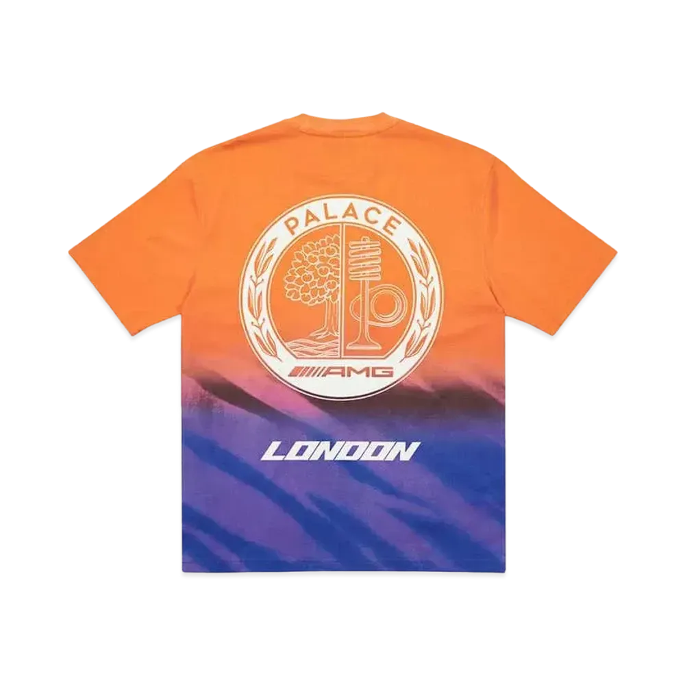 PALACE AMG 2.0 LONDON T-SHIRT "Orange / Purple"