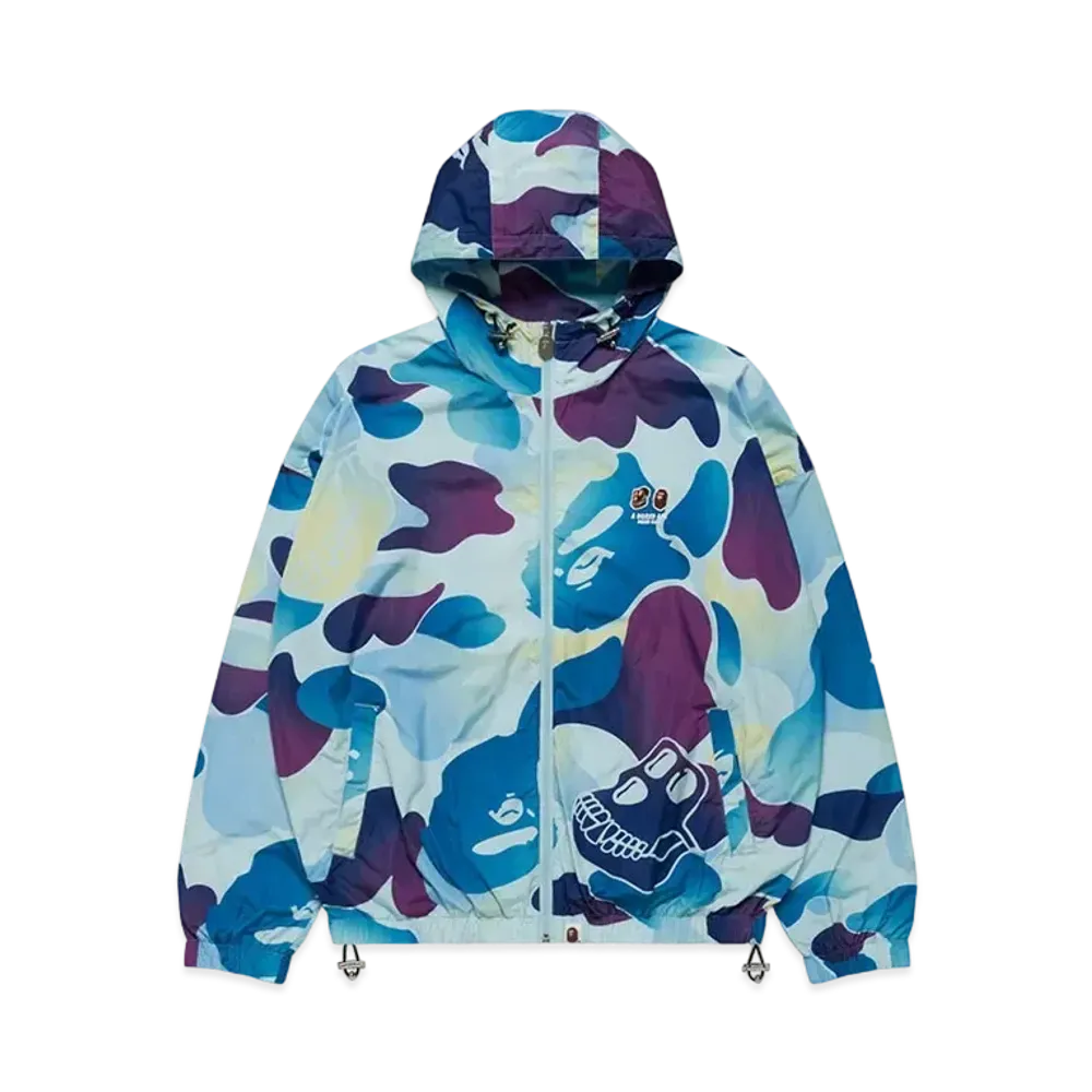 A BATHING APE x Bored Ape Yacht Club Light Weight Jacket "Blue"
