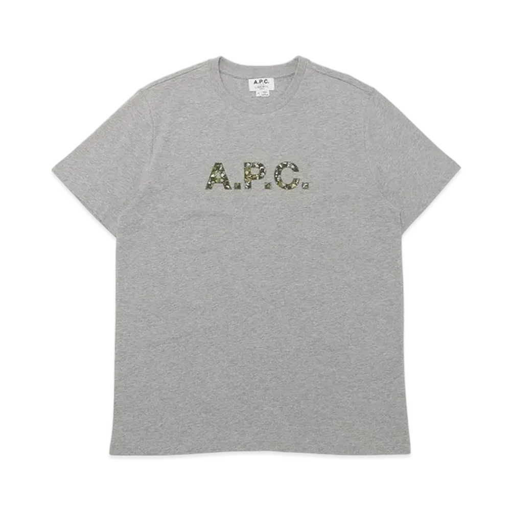 A.P.C. T-Shirt "Light Grey"
