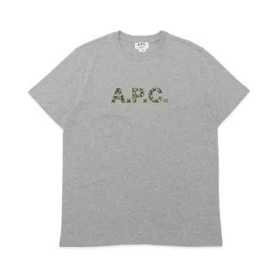 A.P.C. T-Shirt "Light Grey"