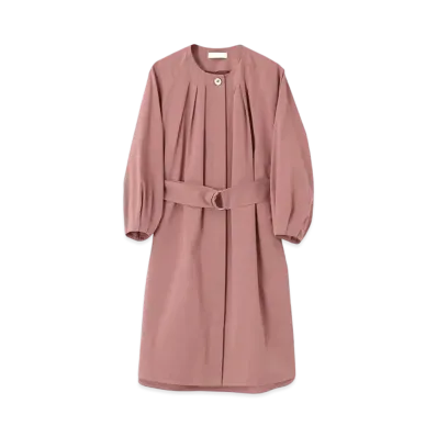 Paul Smith Womens Waist Belt Tuck Dress "Pink"