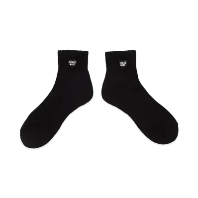 HUMAN MADE Pile Short Socks "Black"