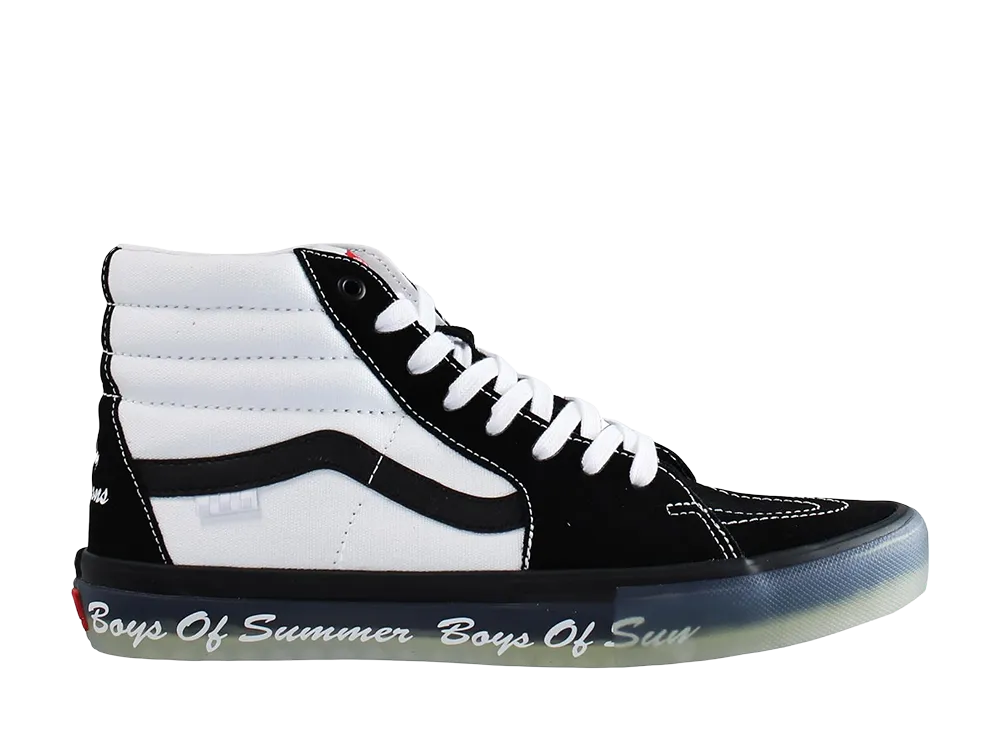 Boys of Summer × Vans Skate SK8-Hi "Black/White"